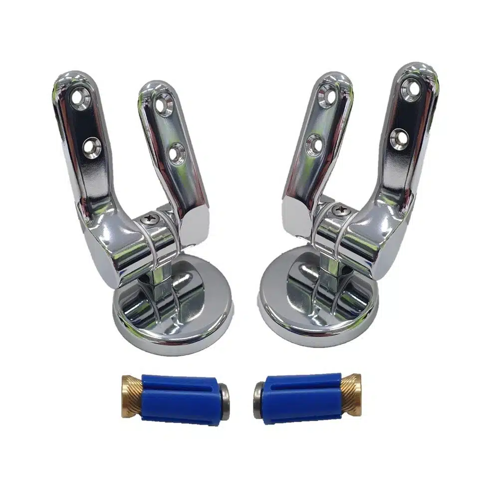 Cerniere Tavoletta Wc HYDRO HOE Cerniere Copriwater Regolabili Soft Close Con Fissaggio Dall Coperchio Water