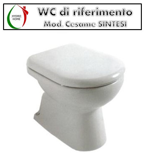 Sedile Wc Per Dolomite Vaso Clodia Forma 7 - Tavoletta WC Carrara e Ma