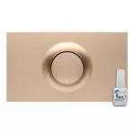 Placca esterna P-80 Oro Rosa Opaco per cassetta incasso Faismilani