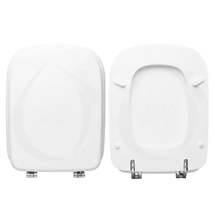 Copriwater Conca Ideal Standard legno verniciato Bianco economico Sedile Copriwc legno verniciato COLORE BIANCO compatibile/dedicato con serie Conca della ceramica IDEAL STANDARD