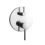 Miscelatore Doccia Incasso con deviatore 3 uscite serie Forma Porta & Bini