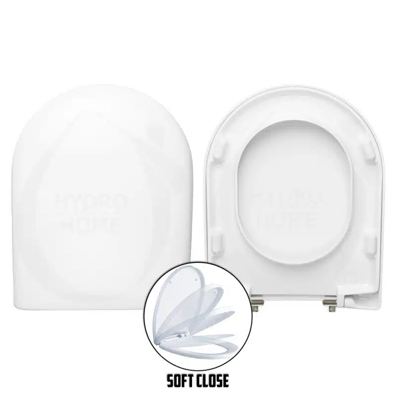 Hydro Home Dolomite Thermosetting Water Cover – White, U-Shape, 35-36 Cm Width