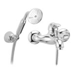 Miscelatore Vasca con kit doccia serie Royal Porta & Bini Colore a scelta