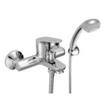 Miscelatore Vasca con kit doccia serie Topic Porta & Bini