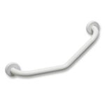 Maniglione di sicurezza per disabili Bianco a 45°