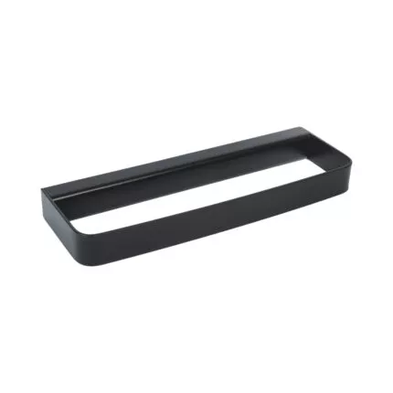 Porta Asciugamani cm 25 Nero Biadesivo Linea Mod. 25