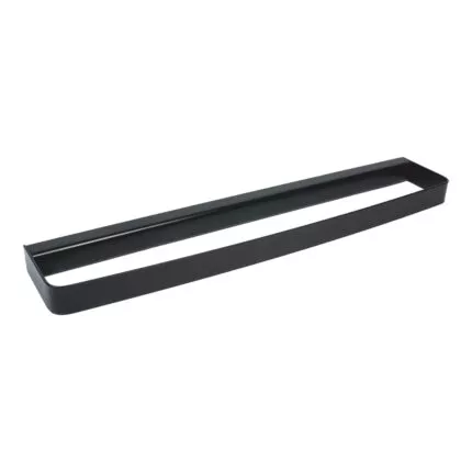 Porta Asciugamani cm 45 Nero Biadesivo Linea Mod. 25