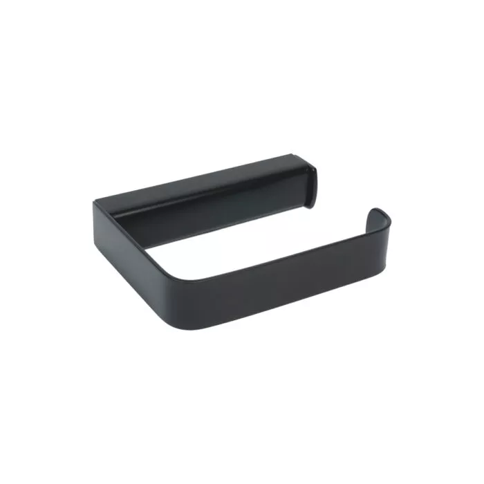 Porta Rotolo aperto Nero Biadesivo Linea Mod. 25