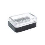 Porta Sapone Nero Biadesivo Linea Mod. 25