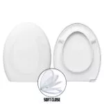 Copriwater Polis Catalano termoindurente Soft Close bianco come originale