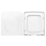 Copriwater Ego Kerasan termoindurente bianco come originale