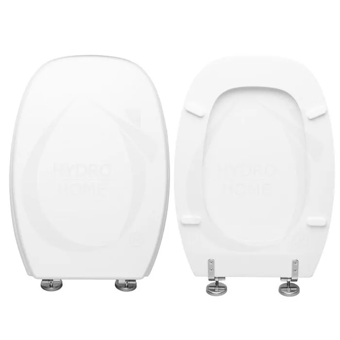 Copriwater Gran Sasso Hatria legno rivestito in resina poliestere bianco