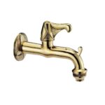 Rubinetto artistico giallo Cobra a leva