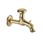 Rubinetto artistico giallo Drago a vitone