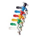 Rubinetto Portagomma in resina termoplastica Colore a scelta