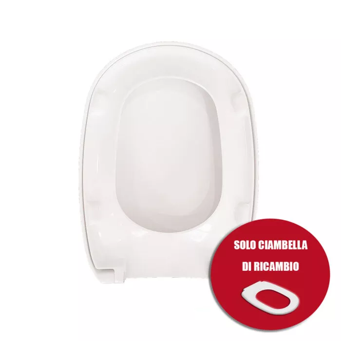 Ciambella di ricambio per copriwater Easy Pozzi Ginori Originale
