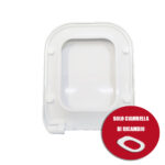 Ciambella di ricambio per copriwater Q3 Pozzi Ginori Originale