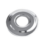 Rosetta cromata in ottone da 1/2"