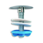 Tappo copriforo Cromato per Bidet e Lavandino