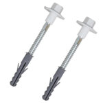 Fissa Lavabi a parete kit 2 pezzi