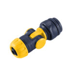 Raccordo portagomma snodabile con doppia riduzione