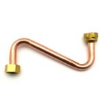 Curvetta rame entrata acqua cassetta incasso