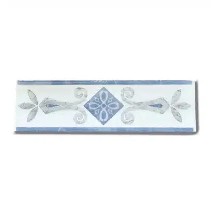 Listello in ceramica Nirvana Blu 7x24,5 cm