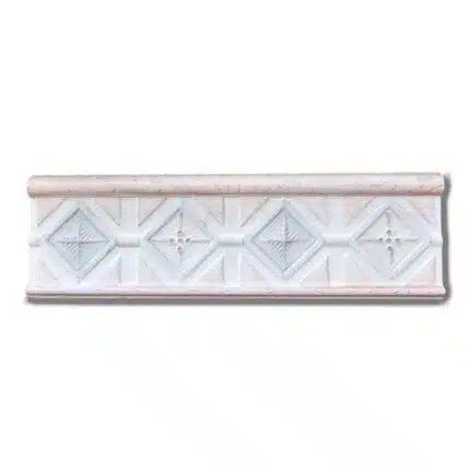 Listello in ceramica Polin Rosa 5x20 cm