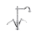 Miscelatore Lavabo bocca girevole Queen Porta & Bini