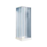 Box Doccia angolare Smeralda bollicine acrilico 68-80x78-90