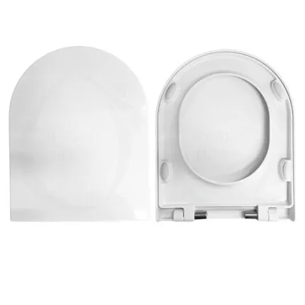 Copriwater Skip Disegno Ceramica termoindurente Soft Close Sgancio Rapido bianco