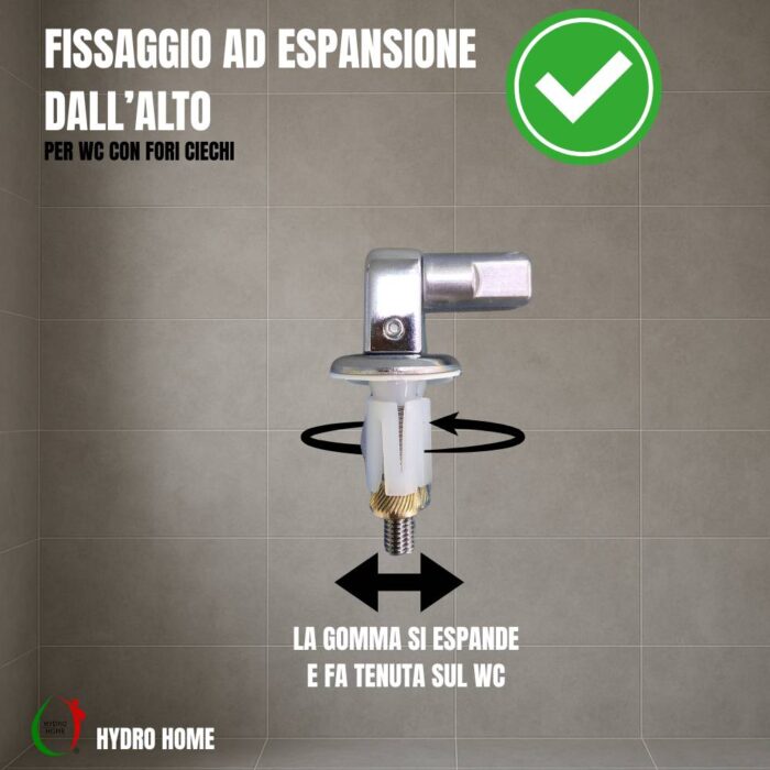 Copriwater Marylin Hatria Soft Close termoindurente bianco come originale - immagine 3