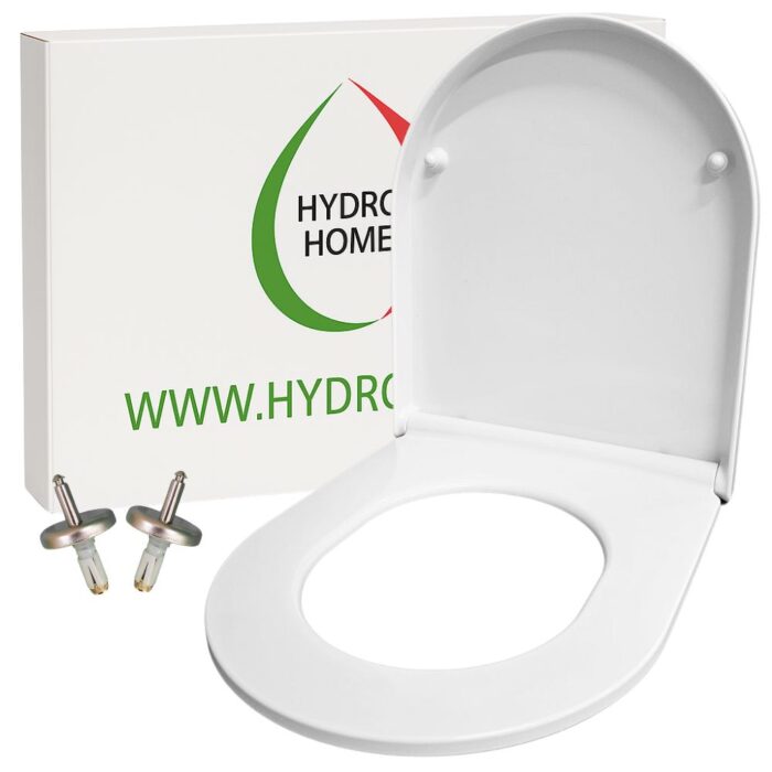 Copriwater Starck 3 Duravit termoindurente avvolgente bianco - immagine 1