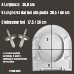 Copriwater Starck 3 Duravit termoindurente avvolgente bianco - immagine 2