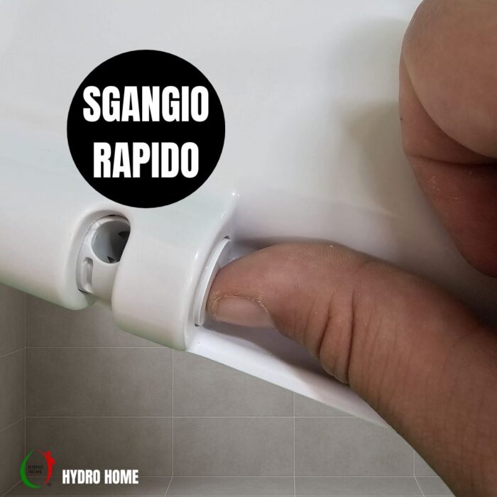 Copriwater Starck 3 Duravit termoindurente avvolgente bianco - immagine 5