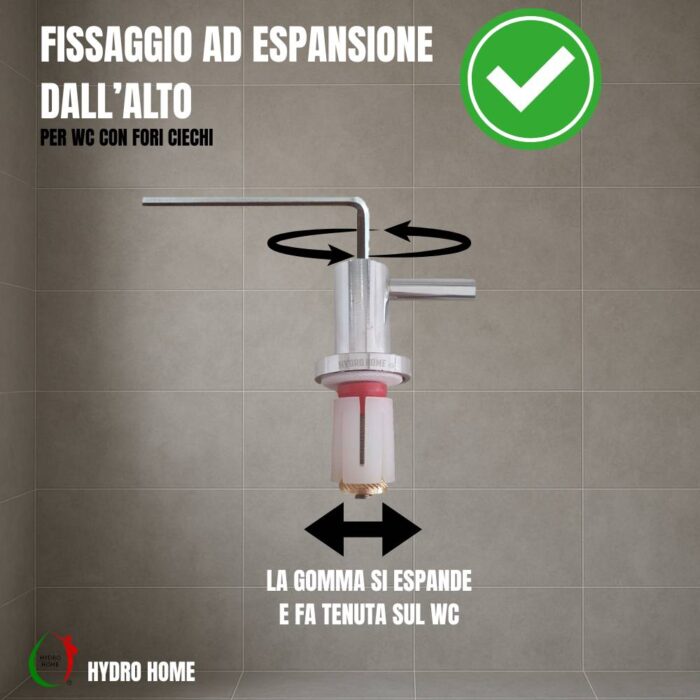 Copriwater Quinta Pozzi Ginori termoindurente bianco come originale - immagine 3