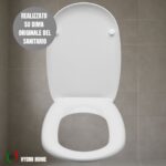 Copriwater Quinta Pozzi Ginori termoindurente bianco come originale - immagine 5