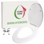 Copriwater a Punta HH034 fissaggio dal basso compatibile con vari modelli termoindurente bianco