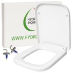 Copriwater Aliseo Nero Ceramica termoindurente bianco