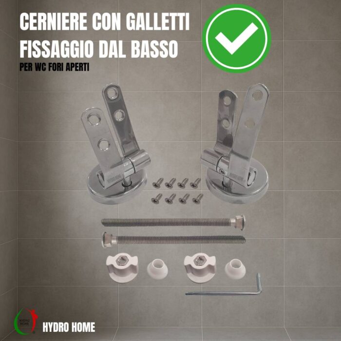Copriwater Gemma 2 Dolomite legno rivestito in resina poliestere bianco - immagine 3