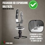 Copriwater Rio Dolomite legno verniciato Bianco economico - immagine 3