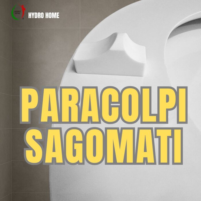 Copriwater compatibile Clodia Dolomite legno rivestito resina poliestere bianco - immagine 5