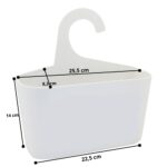 Kit Copriwater HH375 fissaggio dall'alto compatibile con vari modelli termoindurente bianco + Cestino Portaoggetti Bianco - immagine 9