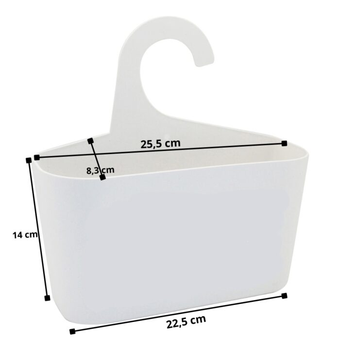 Kit Copriwater HH375 fissaggio dall'alto compatibile con vari modelli termoindurente bianco + Cestino Portaoggetti Bianco - immagine 9