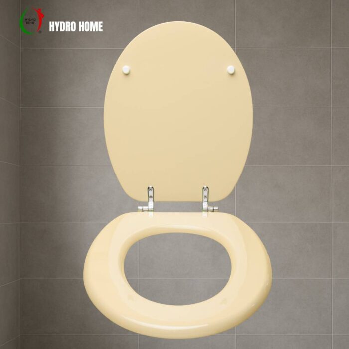 Copriwater Universale legno verniciato Champagne economico - immagine 4