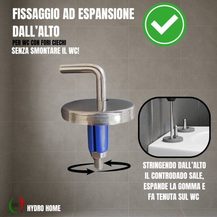 Copriwater Fantasia 2 Slim Pozzi Ginori termoindurente bianco - immagine 4