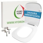 Copriwater Fantasia 2 Slim Pozzi Ginori termoindurente bianco Soft Close