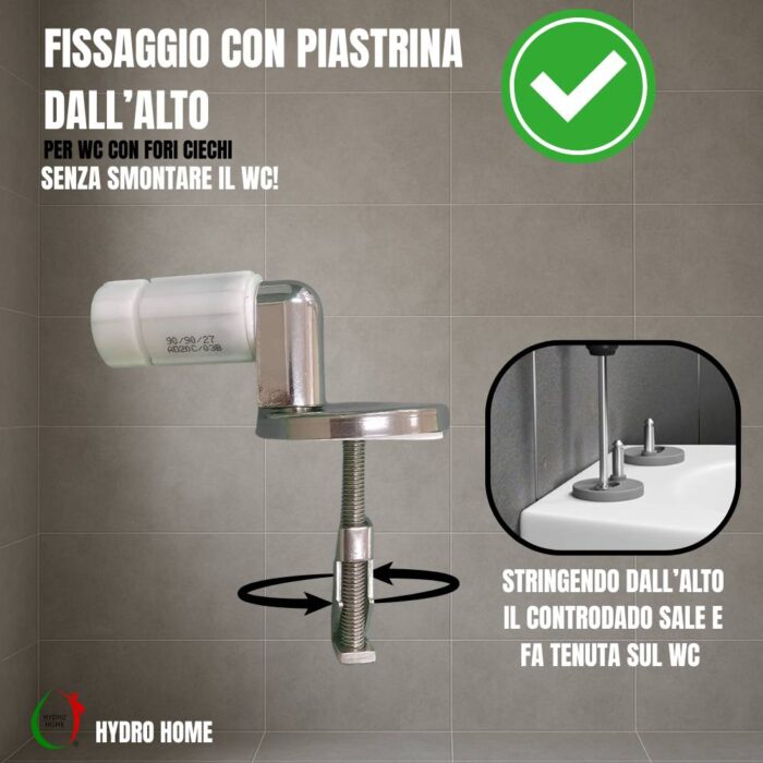 Copriwater Fantasia 2 Slim Pozzi Ginori termoindurente bianco Soft Close - immagine 4