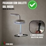 Copriwater Karla Rak Ceramics termoindurente bianco - immagine 3