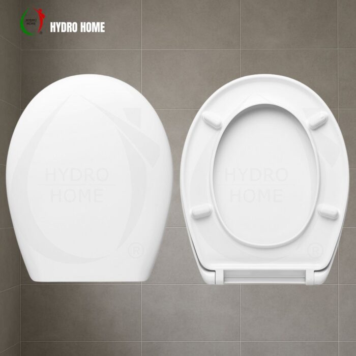 Copriwater Karla Rak Ceramics termoindurente bianco - immagine 7